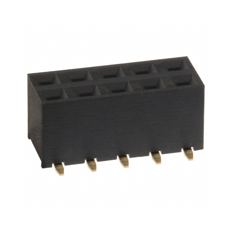 1 pcs : NPPN052FFKP-RC - CONN HDR 10POS 0.079 GOLD SMD