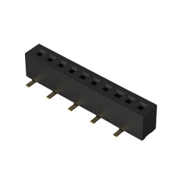 1 pcs : BC070-10-A-1-L-C - 10POS 1.0MM PITCH SOCKET, SIL, S