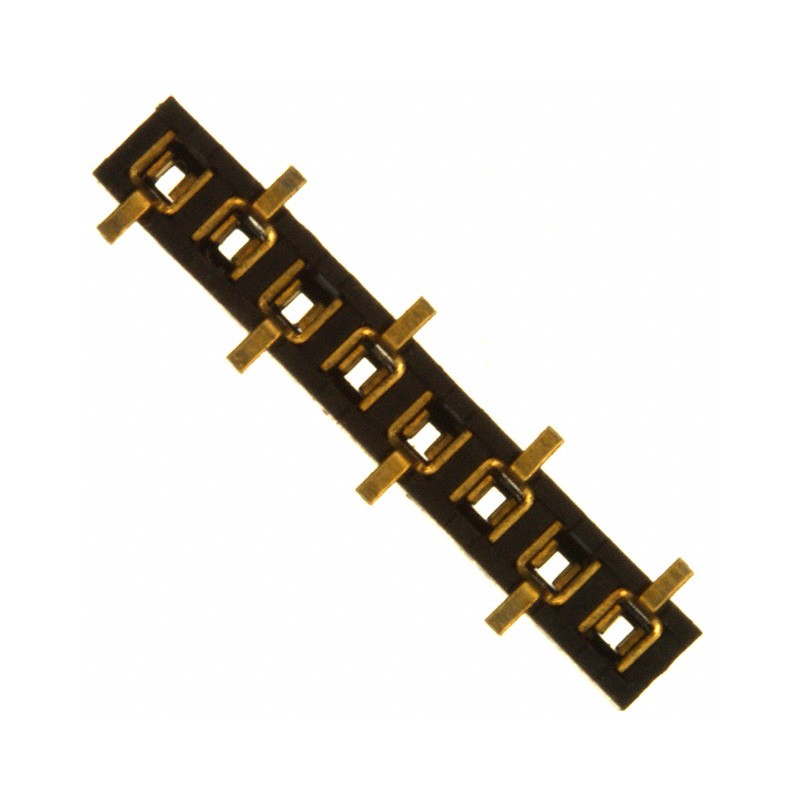1 pcs : NPPN081BFLC-RC - CONN HDR 8POS 0.079 GOLD SMD