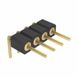 1 pcs : 830-10-004-20-001101 - CONN HEADER R/A 4POS 2MM