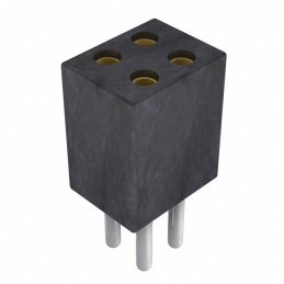 1 pcs : 853-83-004-10-001101 - CONN SOCKET 4POS 0.05 GOLD PCB