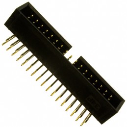 1 pcs : SBH11-PBPC-D17-RA-BK - CONN HEADER R/A 34POS 2.54MM