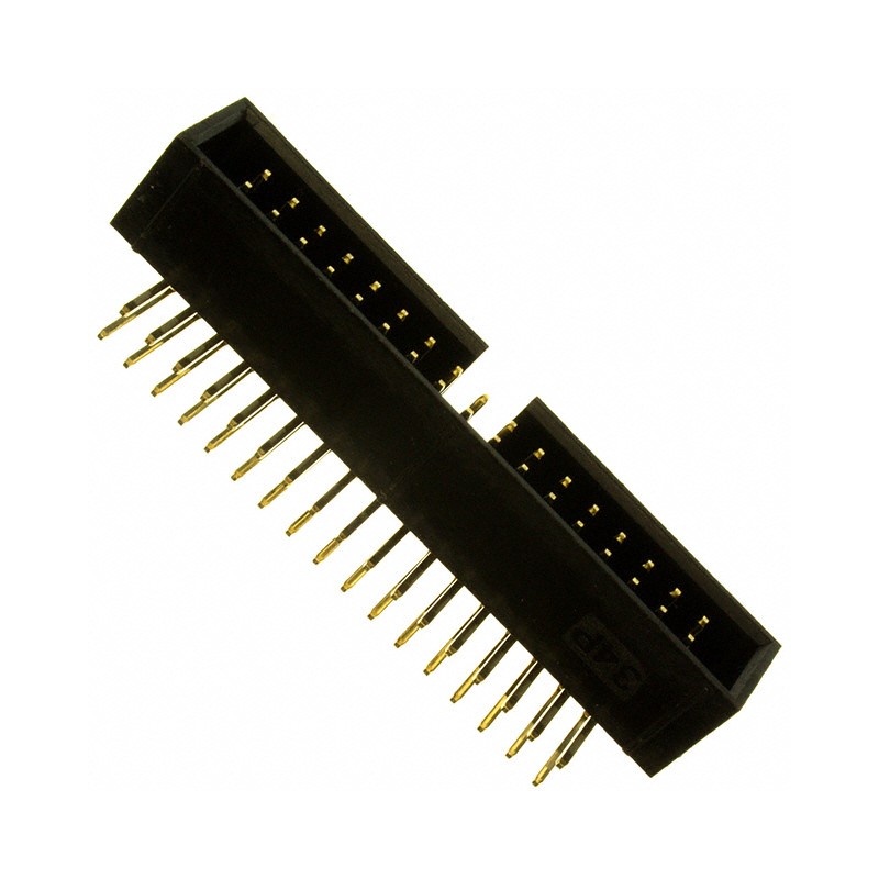 1 pcs : SBH11-PBPC-D17-RA-BK - CONN HEADER R/A 34POS 2.54MM