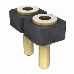 1 pcs : SL-102-G-19 - CONN RCPT 2POS 0.1 GOLD PCB