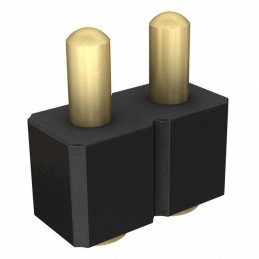1 pcs : 811-22-002-30-003101 - CONN SPRING PISTON 2POS SMD