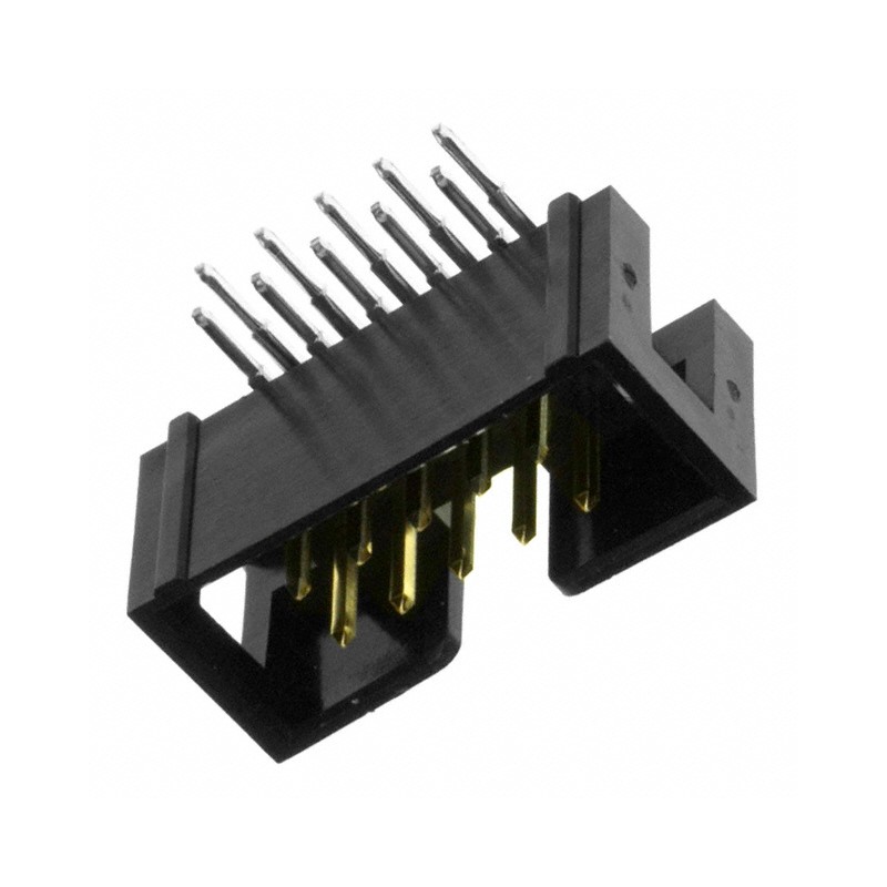 1 pcs : XG4C-1074 - CONN HEADER R/A 10POS 2.54MM