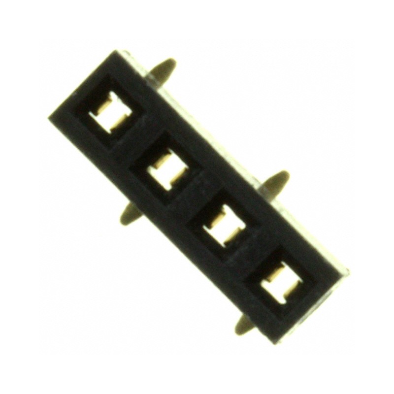 1 pcs : 28630406RP2 - CONN RCPT 4POS 0.079 GOLD SMD
