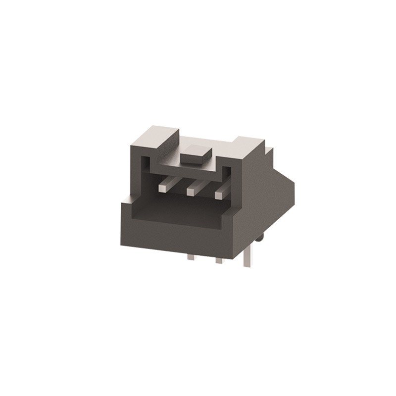 1 pcs : 977 - CONN HEADER R/A 3POS 2MM