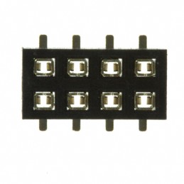 1 pcs : NPPN042GFNS-RC - CONN HDR 8POS 0.079 GOLD SMD