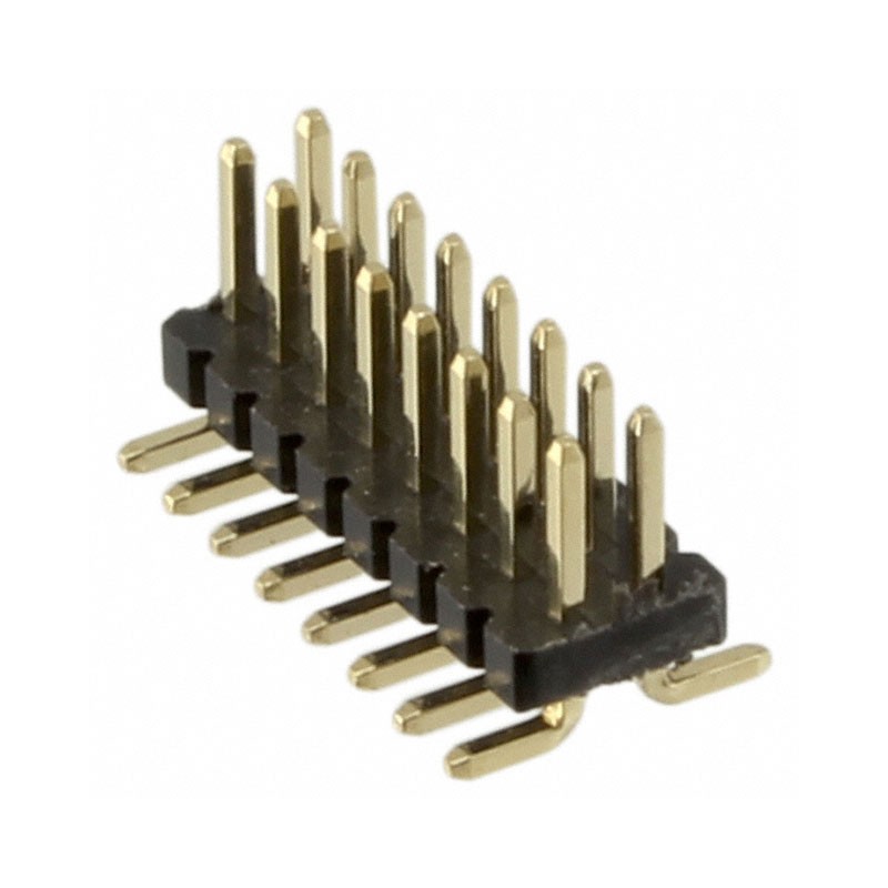 1 pcs : GRPB082VWQS-RC - CONN HEADER SMD 16POS 1.27MM