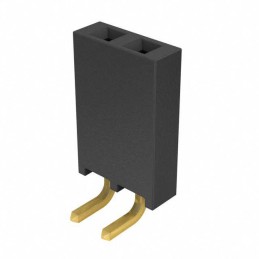 1 pcs : SSQ-102-02-G-S-RA - CONN RCPT .100' 2POS R/A SGL AU