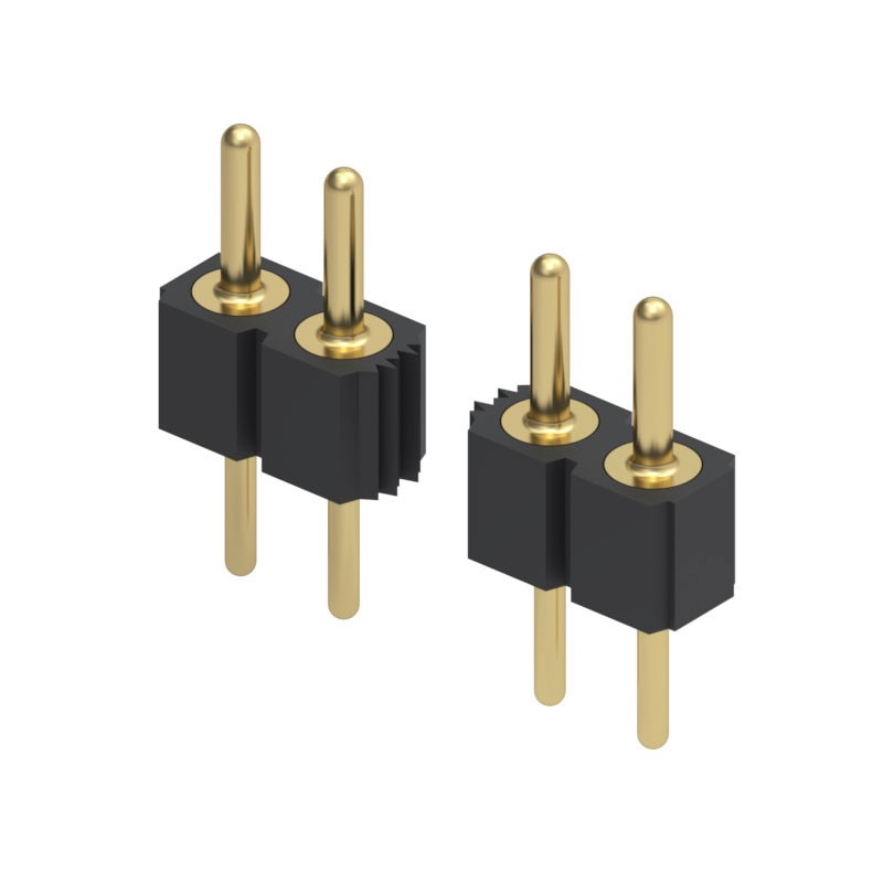 1 pcs : 800-10-006-10-002000 - CONN HEADER VERT 6POS 2.54MM