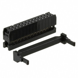 1 pcs : SFH213-PPPC-D13-ID-BK-M181 - CONN HEADER 26POS IDC 28AWG GOLD