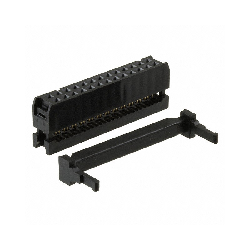 1 pcs : SFH213-PPPC-D13-ID-BK-M181 - CONN HEADER 26POS IDC 28AWG GOLD