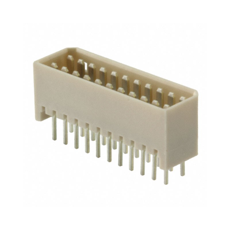 1 pcs : 22P-JED - CONN HEADER VERT 22POS 1.25MM
