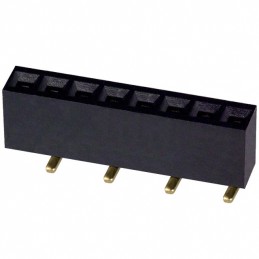 1 pcs : NPPC081KFXC-RC - CONN HDR 8POS 0.1 GOLD SMD