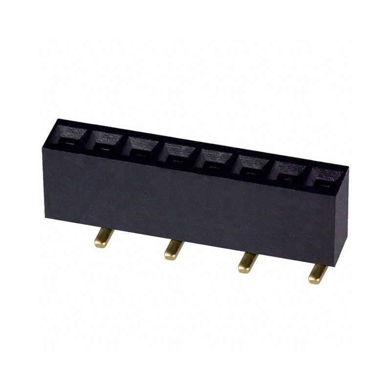 1 pcs : NPPC081KFXC-RC - CONN HDR 8POS 0.1 GOLD SMD