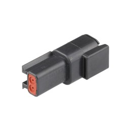 1 pcs : DTM04-2P-E004 - CONN RCPT HSG 2POS