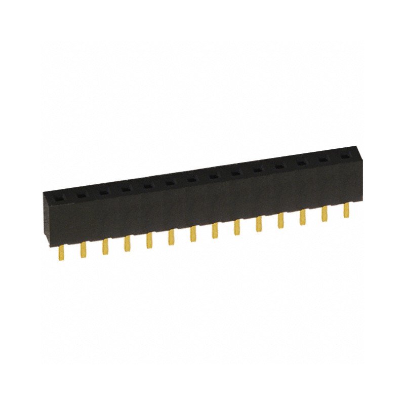 1 pcs : NPPN151BFCN-RC - CONN HDR 15POS 0.079 GOLD PCB