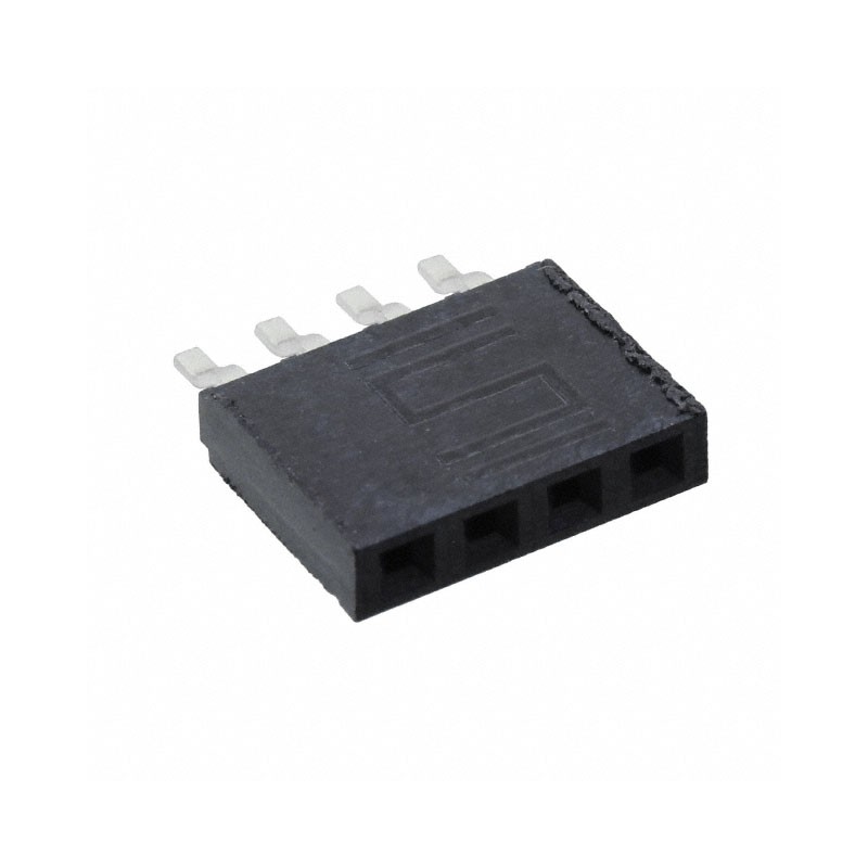 1 pcs : SMH-104-02-T-S - CONN RCPT 4POS 0.1 TIN SMD R/A