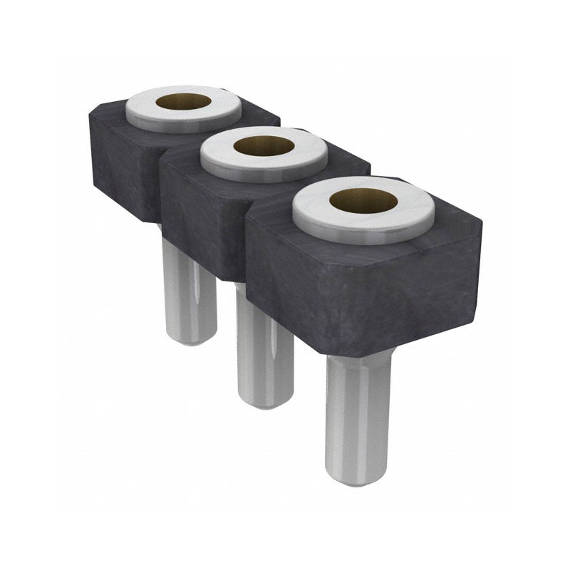 1 pcs : SL-103-T-19 - CONN RCPT 3POS 0.1 GOLD PCB