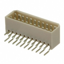 1 pcs : 22PS-JED - CONN HEADER R/A 22POS 1.25MM