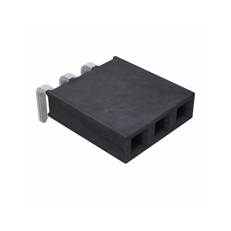 1 pcs : SSW-103-02-S-S-RA - CONN RCPT .100' 3POS R/A SGL AU