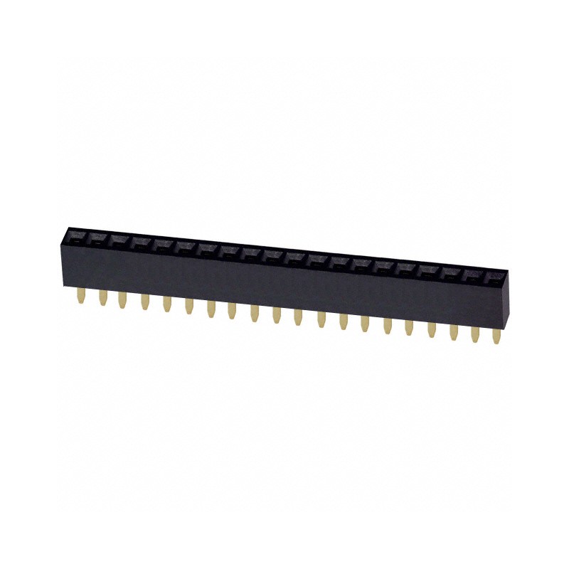 1 pcs : PPPC201LFBN-RC - CONN HDR 20POS 0.1 GOLD PCB