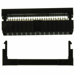 1 pcs : SFH213-PPPN-D13-ID-BK - CONN HEADER 26POS IDC GOLD