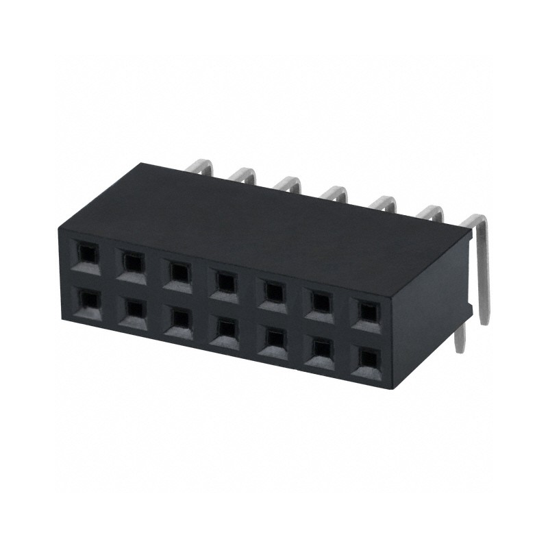 1 pcs : PPTC072LJBN-RC - CONN HDR 14POS 0.1 TIN PCB R/A