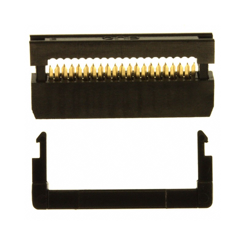 1 pcs : SFH213-PPPN-D10-ID-BK - CONN HEADER 20POS IDC GOLD