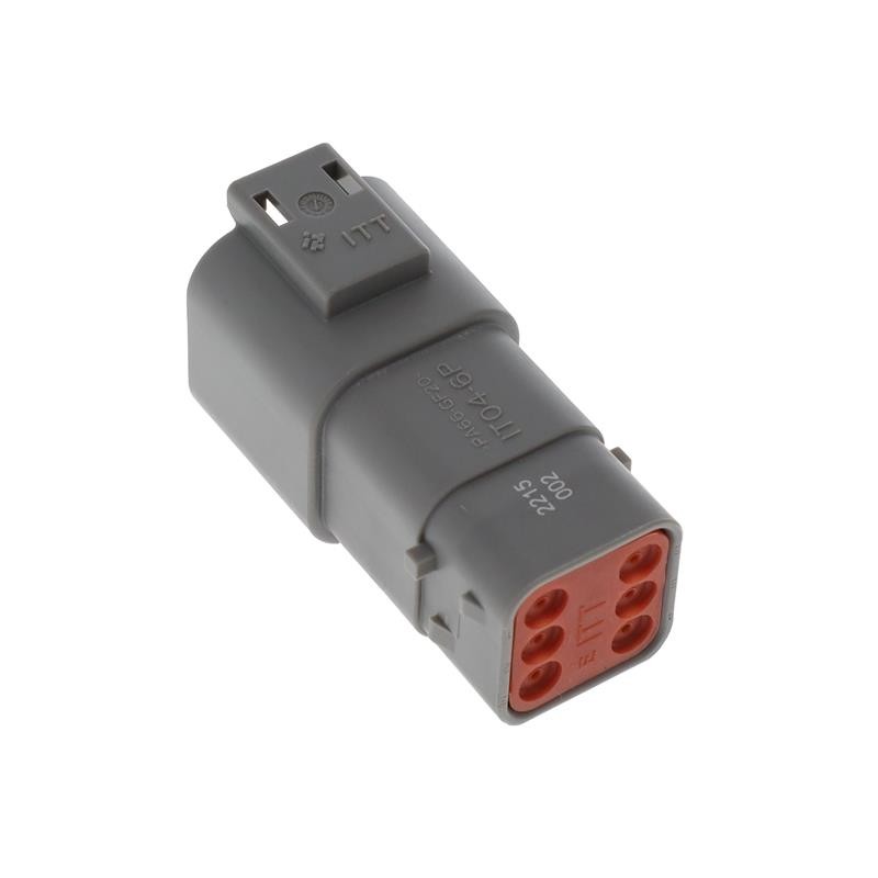 1 pcs : IT04-6P-002 - CONN RCPT HSG 6POS