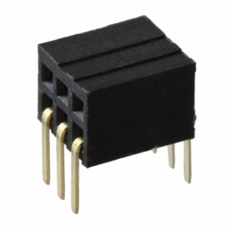 1 pcs : M50-3200345 - CONN RCPT 6POS 0.05 GOLD PCB R/A