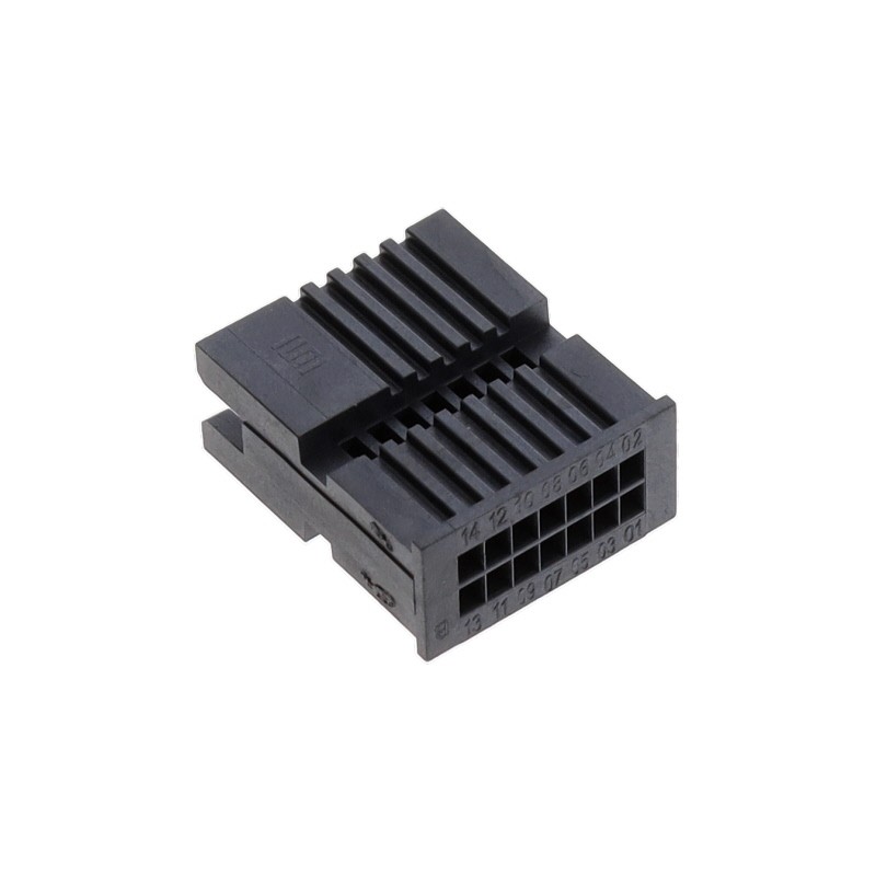 1 pcs : TSDF-07-D-S - CONN HSG 14POS 1.27MM TIGER EYE