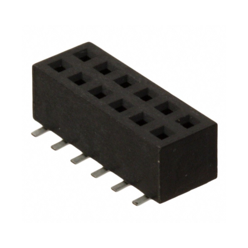 1 pcs : M22-6340642 - CONN RCPT 12POS 0.079 GOLD SMD