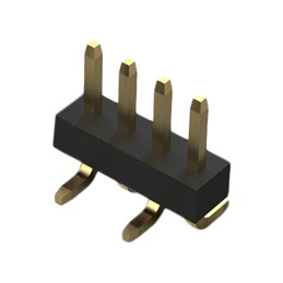 1 pcs : BC032-04-A-2-0200-0200-L-B - 4POS 1.0MM PITCH PIN HEADER, TYP