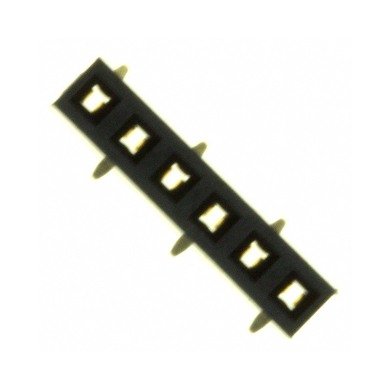 1 pcs : 28630606RP2 - CONN RCPT 6POS 0.079 GOLD SMD