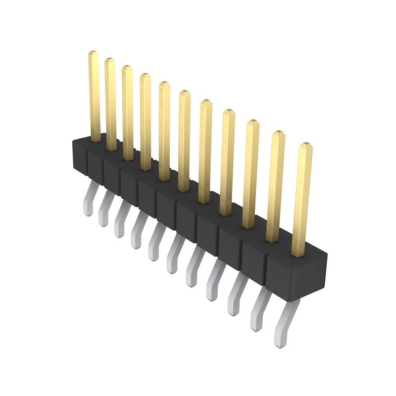 1 pcs : GBC11SGSN-M89 - CONN HEADER SMD R/A 11POS 2.54MM