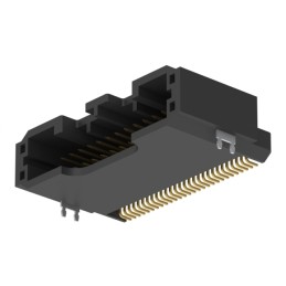 1 pcs : IMSA-13065B-2-28Y901 - HEADER SMT RA 28POS KEY-B