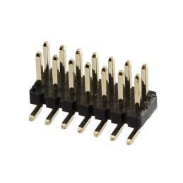 1 pcs : GRPB072VWQS-RC - CONN HEADER SMD 14POS 1.27MM