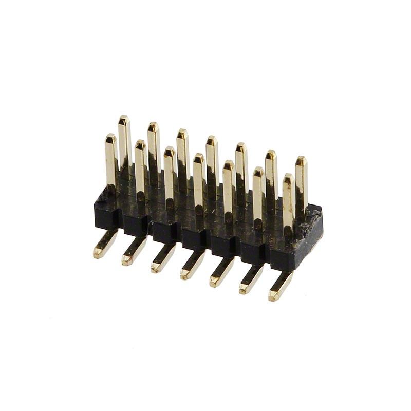 1 pcs : GRPB072VWQS-RC - CONN HEADER SMD 14POS 1.27MM