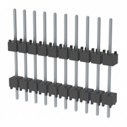 1 pcs : DW-10-10-T-S-450 - CONN HDR 10POS 0.1 STACK T/H TIN