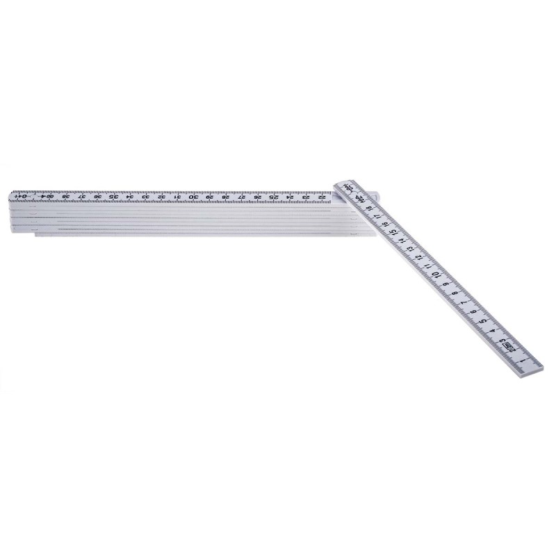 1 pcs - RS PRO 2m Plastic Metric Folding Ruler