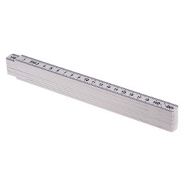 1 pcs - RS PRO 2m Plastic Metric Folding Ruler
