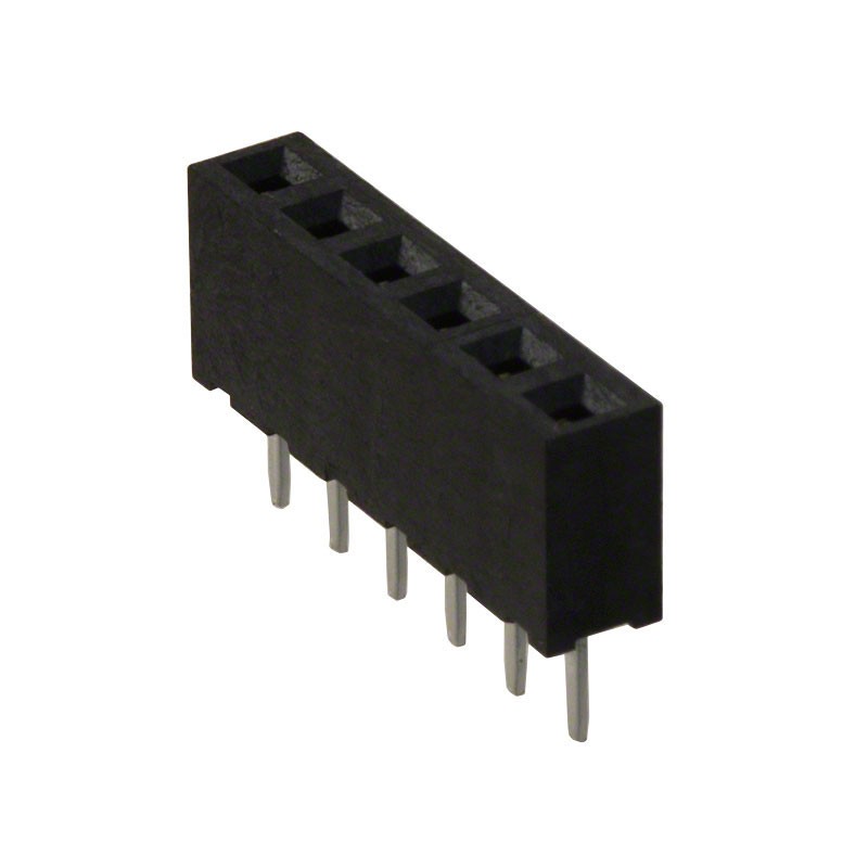 1 pcs : M22-7130642 - CONN RCPT 6POS 0.079 GOLD PCB