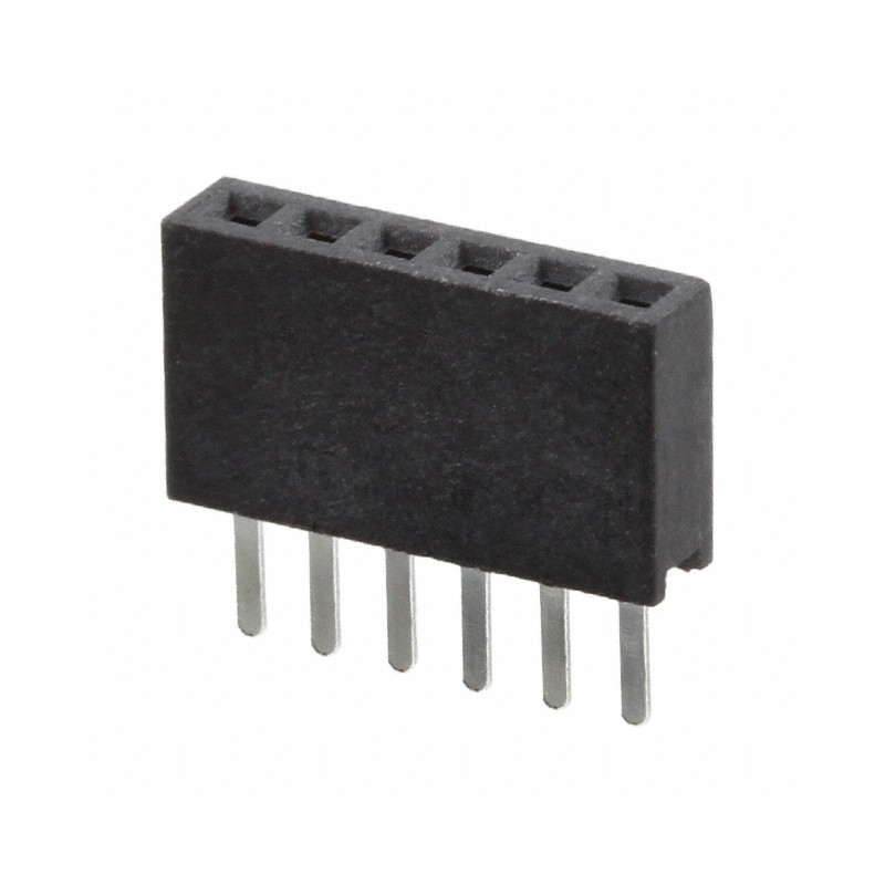 1 pcs : M50-3030642 - CONN RCPT 6POS 0.05 GOLD PCB