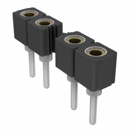 1 pcs : 801-93-006-10-002000 - CONN RCPT 6POS 0.1 GOLD PCB