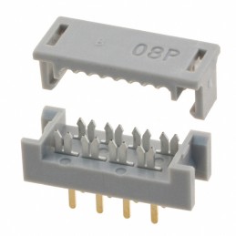 1 pcs : 09181089622 - CONN DIP HDR IDC 8POS VERT