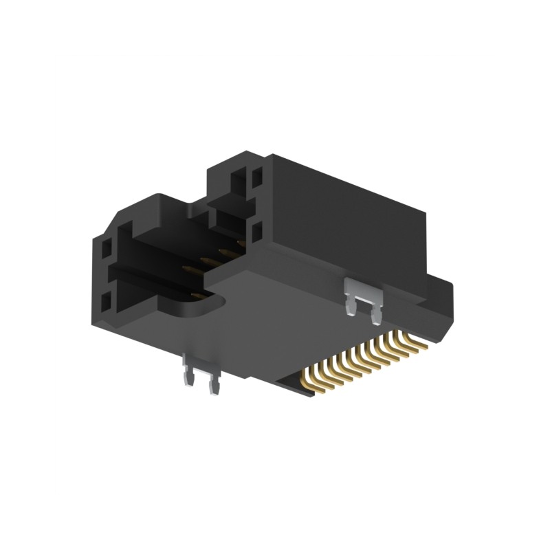 1 pcs : IMSA-13065B-2-12Y901 - HEADER SMT RA 12POS KEY-B