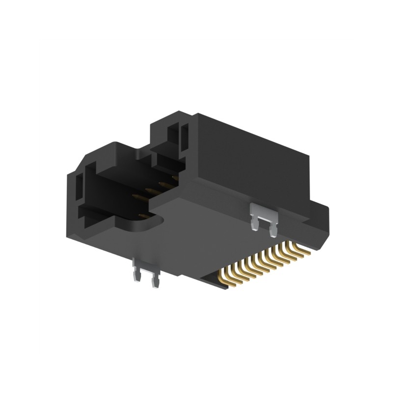 1 pcs : IMSA-13065B-2-12Y902 - HEADER SMT RA 12POS KEY-C